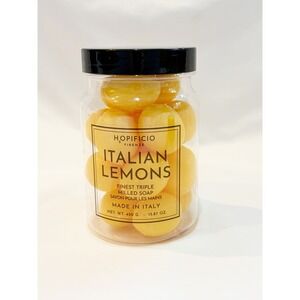 Hopificio Firenze Italian Lemons Triple Milled Lemon Shaped Soap 15.87 oz New